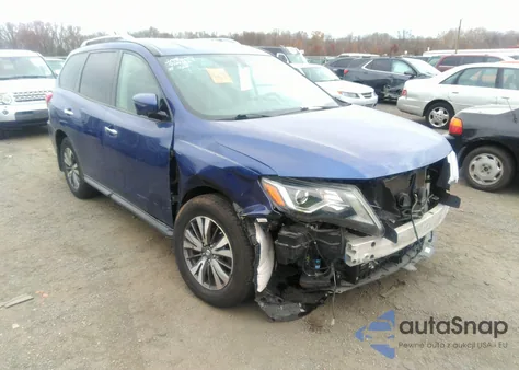 2017 Nissan Pathfinder Sl из США, поврежденный, VIN 5N1DR2MM8HC619872